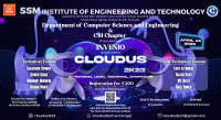 Cloudus 2k23 Technical Symposium Poster